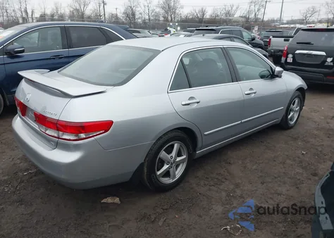 2004 Honda Accord 2.4 Ex from USA, damaged, VIN 1HGCM56654A106861